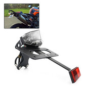 Se potrivesc pentru KTM 890 Duke R 2020 790 Duke 2018-2022 Kit de eliminare a aripilor din spate pentru aranjare a cozii de înmatriculare Suport suport plăcuță de înmatriculare