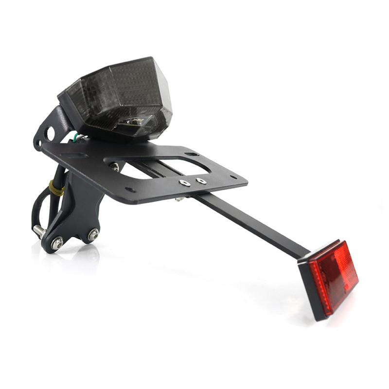 Se potrivesc pentru KTM 890 Duke R 2020 790 Duke 2018-2022 Kit de eliminare a aripilor din spate pentru aranjare a cozii de înmatriculare Suport suport plăcuță de înmatriculare