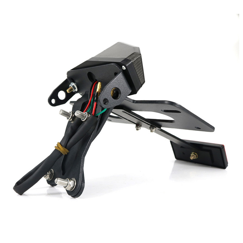 Se potrivesc pentru KTM 890 Duke R 2020 790 Duke 2018-2022 Kit de eliminare a aripilor din spate pentru aranjare a cozii de înmatriculare Suport suport plăcuță de înmatriculare