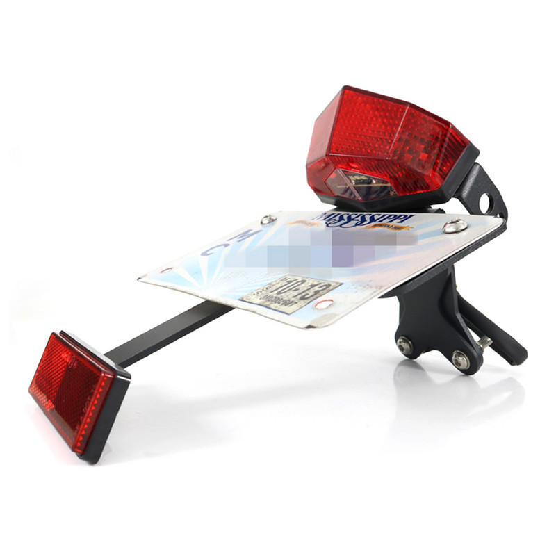 Se potrivesc pentru KTM 890 Duke R 2020 790 Duke 2018-2022 Kit de eliminare a aripilor din spate pentru aranjare a cozii de înmatriculare Suport suport plăcuță de înmatriculare