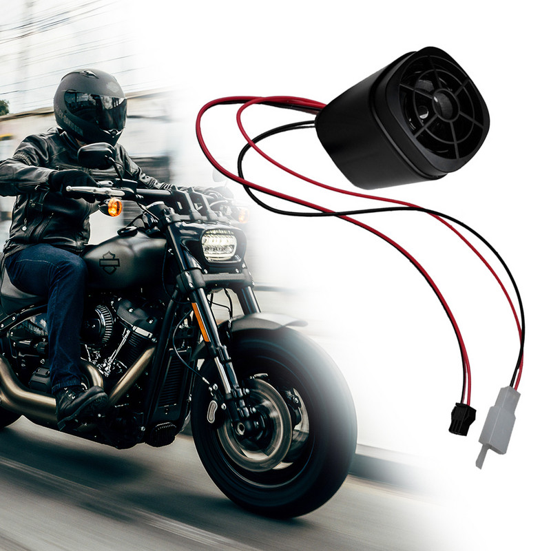 Difuzor universal pentru motociclete stereo pentru motociclete Sistem audio audio compatibil Bluetooth pentru motociclete cu scuter electric de 9-100 V