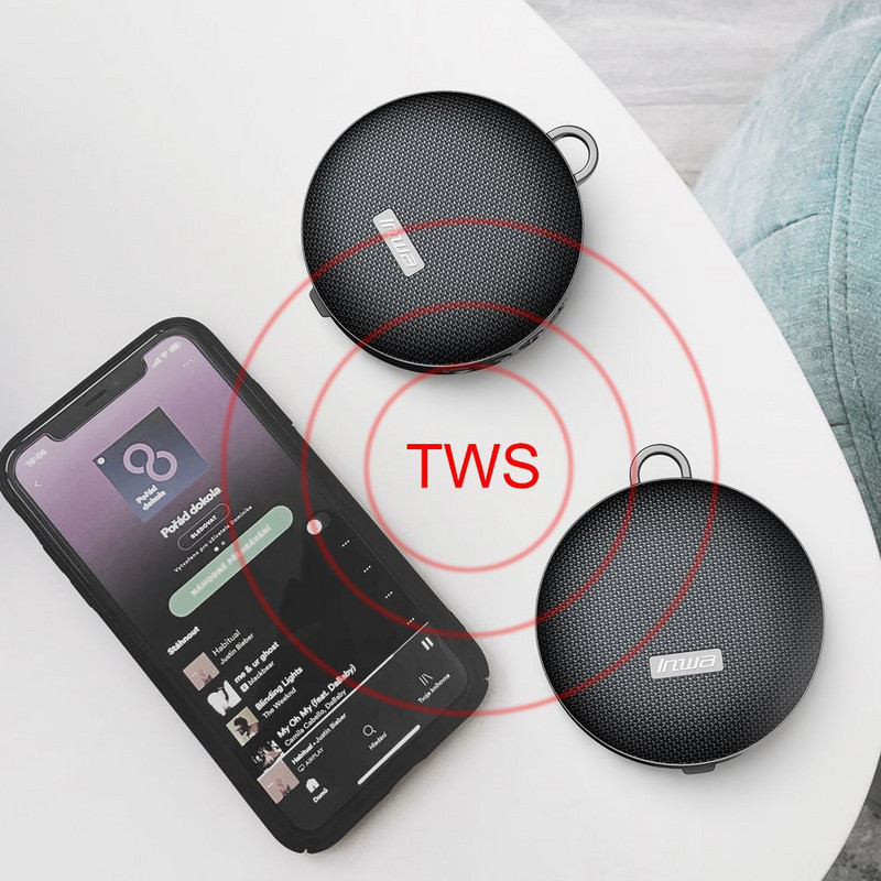 Difuzor Bluetooth pentru călărie în aer liber IPX7 impermeabil IPX6 rezistent la praf, fără fir, portabil, bicicletă, motocicletă, player muzical, suport TFCard