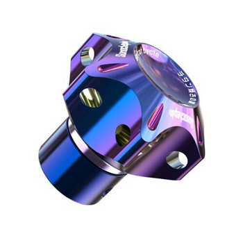 Универсален ключодържател за мотоциклет Модифициран капак за ключ CNC ключодържател Петоъгълен шестоъгълен капак за глава на ключ Декоративен ключодържател Аксесоар за кола