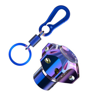 Breloc universal pentru chei pentru motociclete Modificat capac cheie CNC Bit pentagonal Hexagonal Cap Cheie Decorativ Breloc Accesoriu auto