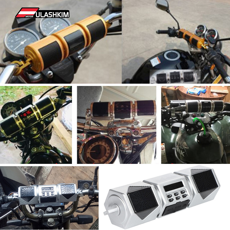 Bluetooth Motocicletă Stereo Difuzor Motocicletă Sistem Audio USB AUX Radio FM