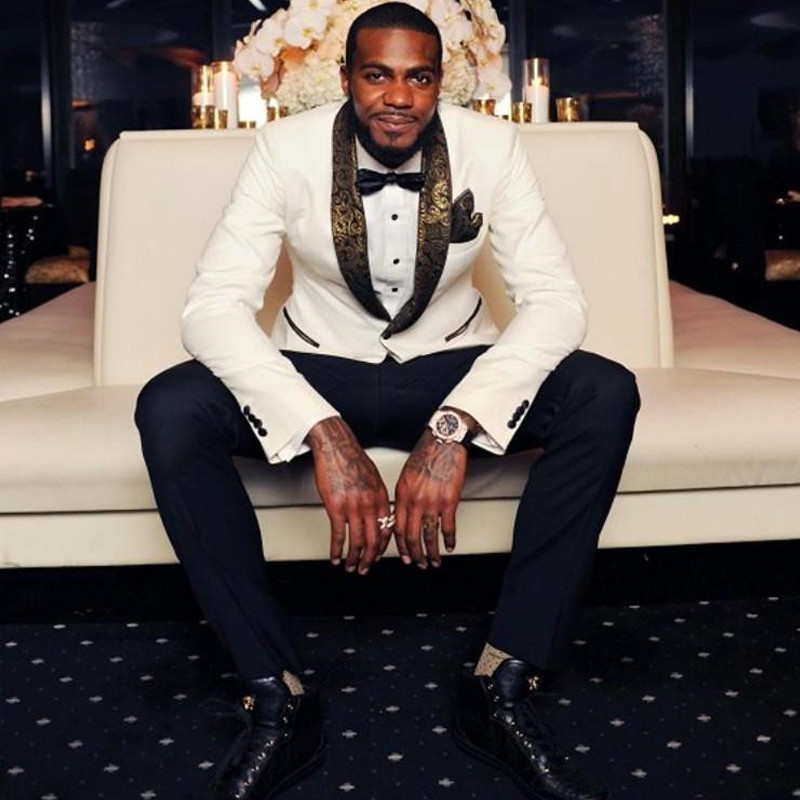 2 piese smoking de nuntă pentru mire cu șal floral rever, costume personalizate pentru bărbați, costum masculin de modă, jachetă albă, pantaloni negri 2021