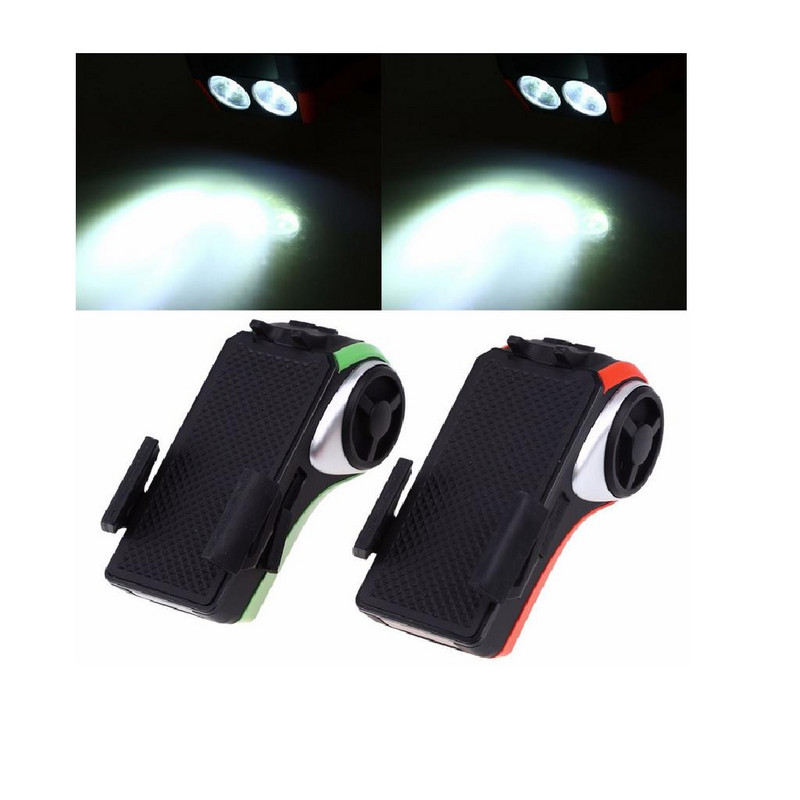 Dolity Motocicletă Bicicletă Suport difuzor Bluetooth fără fir Suport pentru telefon Bulit în microfon