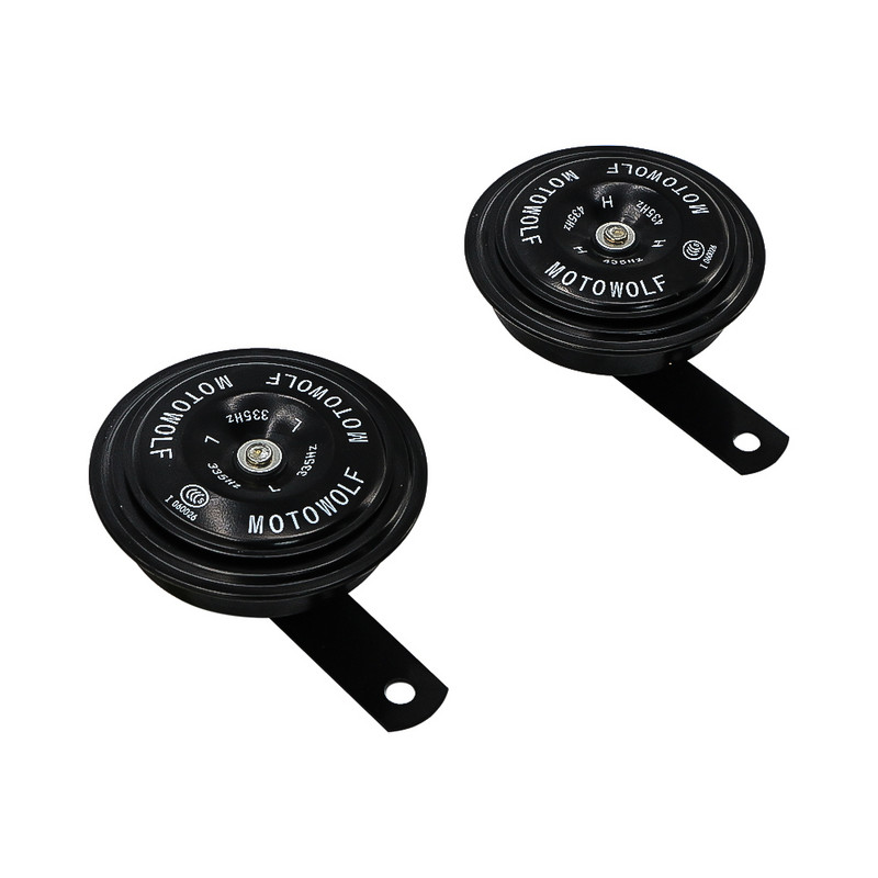 Difuzor cu claxon de control inteligent, impermeabil, 12V, 110db, universal pentru motociclete E-bkie, scuter, ciclomotore, ATV, kart, Vespas, Dirt Bike