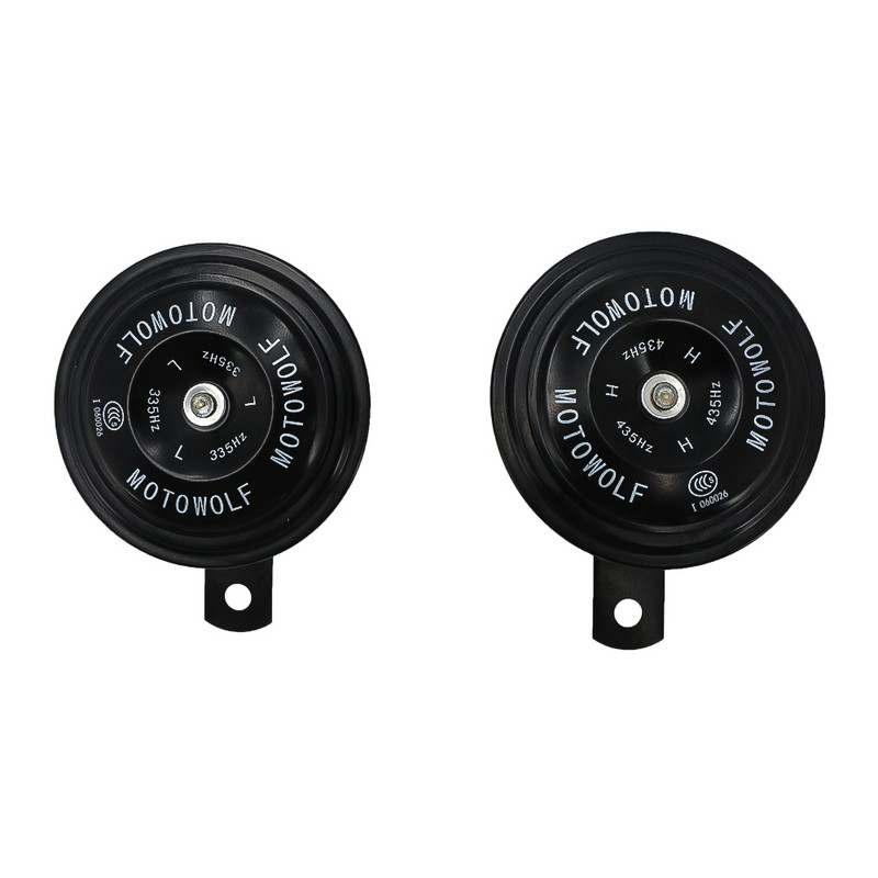 Difuzor cu claxon de control inteligent, impermeabil, 12V, 110db, universal pentru motociclete E-bkie, scuter, ciclomotore, ATV, kart, Vespas, Dirt Bike