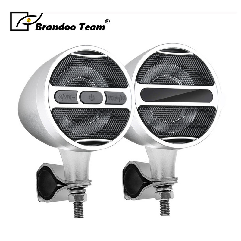 Difuzor Motocicletă Radio Bluetooth Player MP3 cu încărcător pentru telefon Audio rezistent la ploaie pentru motocicletă