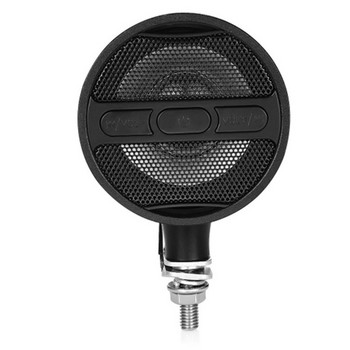 MT473 12V мотоциклет USB MP3 аудио плейър Bluetooth-съвместими високоговорители FM радио тунер Водоустойчиво кормило Монтаж 3 инча метал