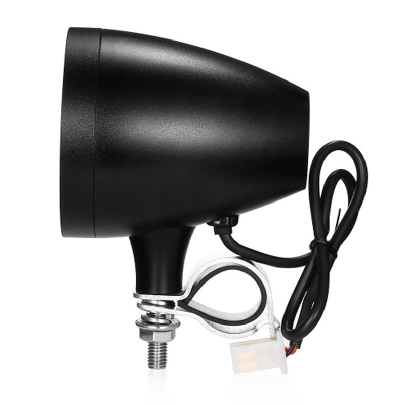 MT473 12V Motocicletă USB MP3 Audio Player Difuzoare compatibile Bluetooth Tuner radio FM Instalare ghidon rezistent la apă 3 inchi Metal