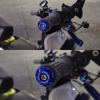 8-цветни краища на ръкохватката на мотоциклета Дръжки на щепсела Капачки на щепсела на кормилото Плъзгащ се мотор за Honda Yamaha KTM Аксесоари за мръсни велосипеди