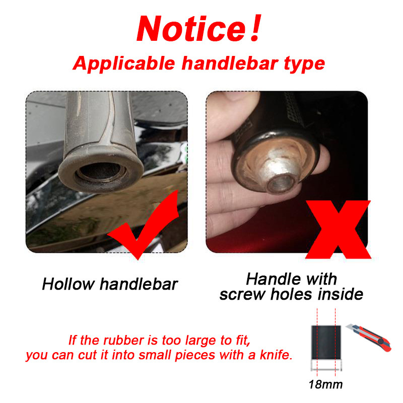 8 spalvų motociklo rankenos galai, kištukų rankenos vairo kištukų dangteliai, slankiojantis motociklas, skirtas Honda Yamaha KTM purvo dviračio priedams