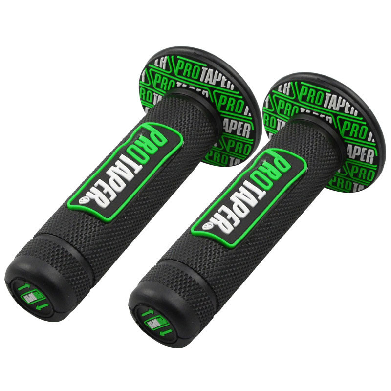 Universalios motociklo rankenos rankenos Protaper Grip vairas Dirt Pit Bike 7/8" guminė rankenos rankena dvigubo tankio MX rankenos