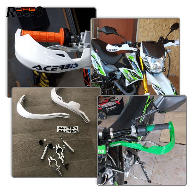 Mootorratta 28mm 22mm juhtraua kaitse Käekaitse Käepideme käepidemed HONDA KTM SUZUKI KAWASAKI YAMAHA CR EXC YZF WRF jaoks