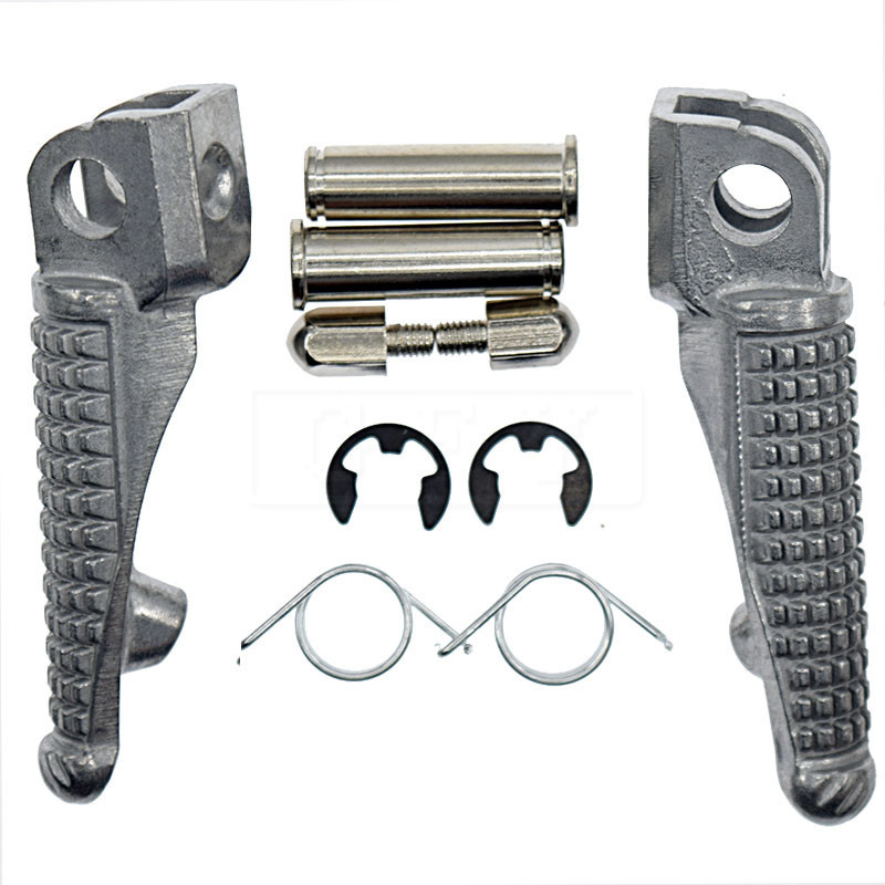 Skirta Kawasaki ZX6R ZX9R ZX10R ZX14 ZX-14 Z750 Z1000 ZZR1200 GTR1400 ZZR1400 Motociklo priekinės ir galinės pėdų atramos Pėdų kaiščiai
