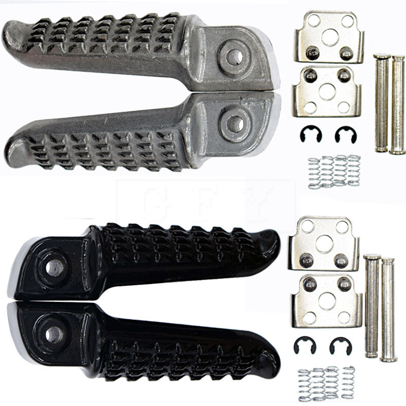 Skirta Kawasaki ZX6R ZX9R ZX10R ZX14 ZX-14 Z750 Z1000 ZZR1200 GTR1400 ZZR1400 Motociklo priekinės ir galinės pėdų atramos Pėdų kaiščiai