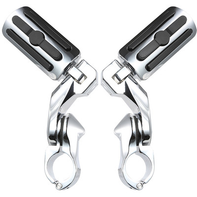 Mootorratta 32 mm 1,25-tolline maanteelangi kinnitusklamber, nurga all olevad mootorikaitsed jalapulga pedaal Harley Touring Dyna Sofatil Sportster 883 jaoks