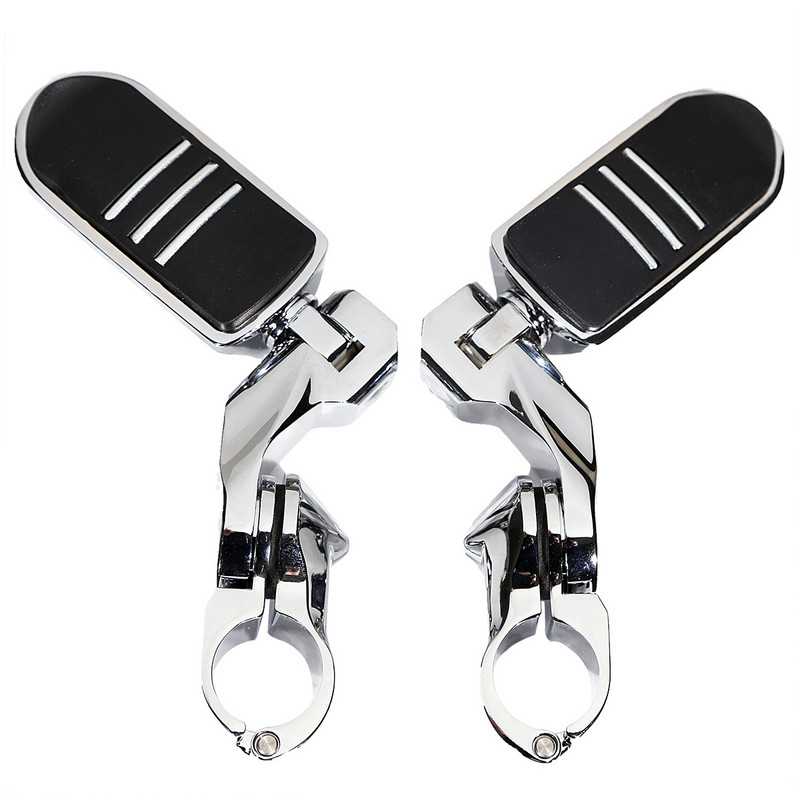 Mootorratta 32 mm 1,25-tolline maanteelangi kinnitusklamber, nurga all olevad mootorikaitsed jalapulga pedaal Harley Touring Dyna Sofatil Sportster 883 jaoks