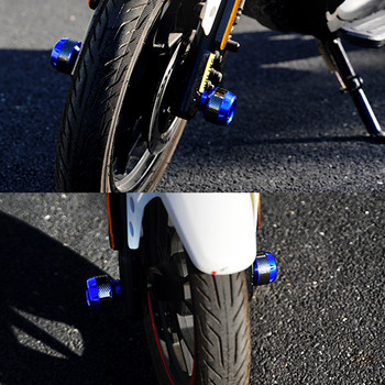 Универсална мотоциклетна рамка, плъзгач, алуминиева сплав, предна вилка, чаша, падащ протектор от смачкване, въглеродни влакна за мотоциклет, скутер