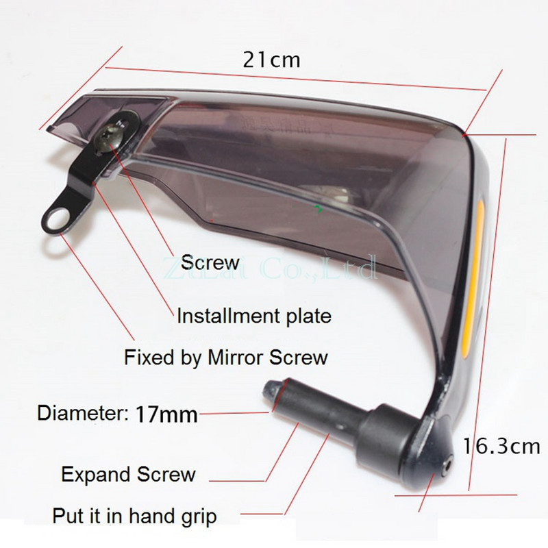 „LMoDri“ motociklo rankų apsauga, apsauganti nuo vėjo, motociklo motokroso universali apsauga modifikacija, apsauginė įranga