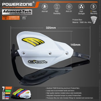 Χειροφύλακες Powerzone Probend Για Honda KTM ADV EXC EnduroHusqvarna TE CRF WRF DRZ KLX τιμόνι μοτοσικλέτας Dirt Bike ATV