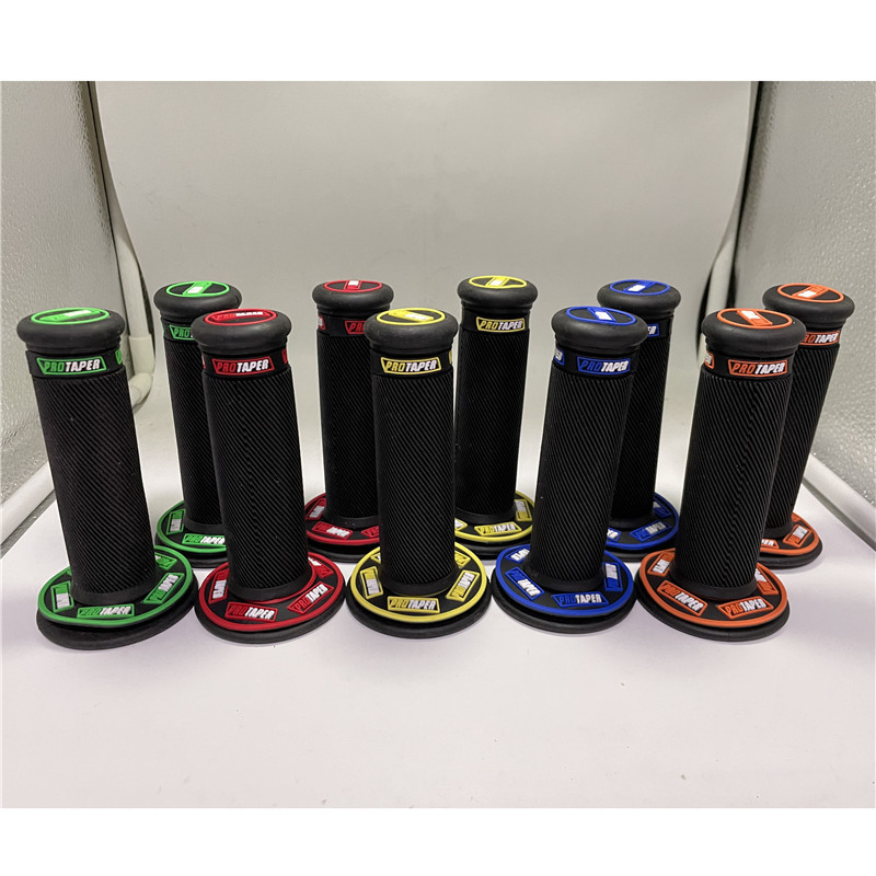 Ghidon pentru moto din cauciuc moale, universal, 22 MM, mânere pentru scuter, piese de bară, bară de mâner pentru motocicletă, pentru accesorii pentru motocicletă Protaper Grip