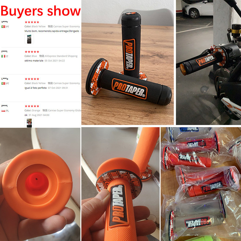 Мотоциклет Кръстосана дръжка Moto Grip Protaper маншети Кормило Гумени универсални части GEL GP dirt Pit Bike Enduro Motocross MX Grips