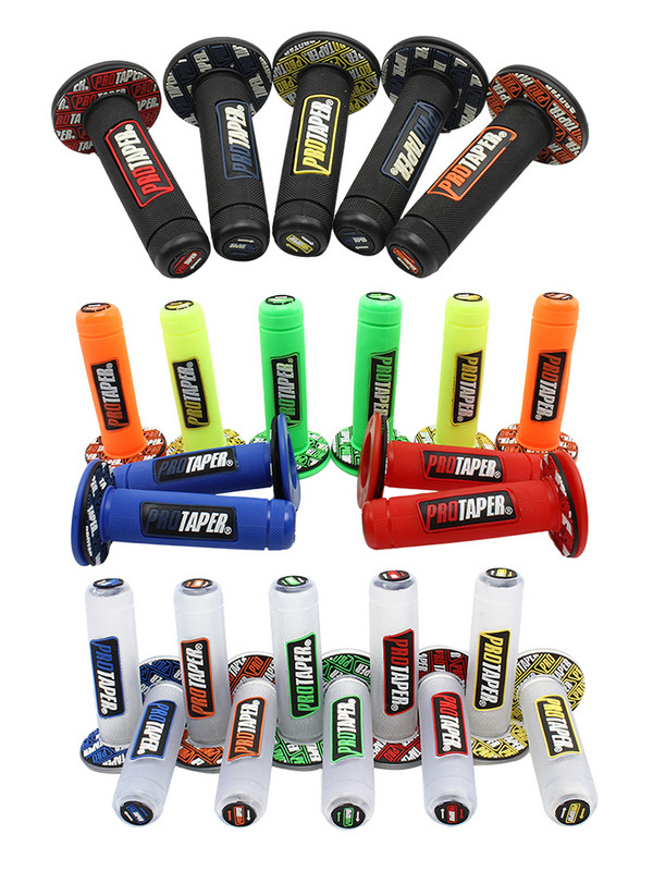 Mâner Protaper pentru Motocross Manșete de prindere pentru motociclete Piese pentru ghidon în cruce 15 culori 7/8" cauciuc Universal Dirt Bike Piese modificate
