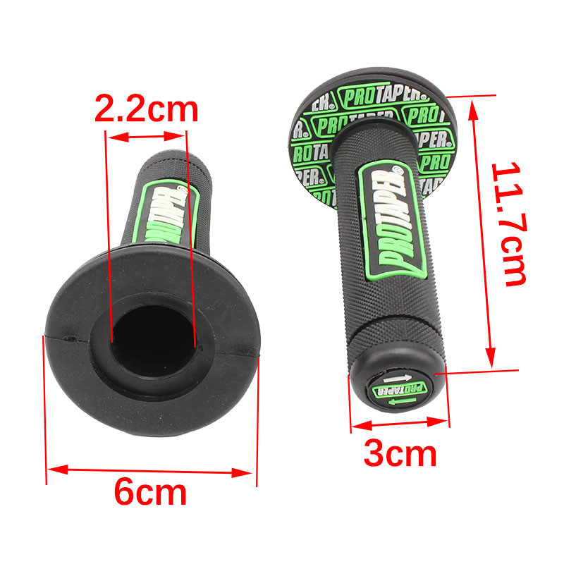 Mâner Protaper pentru Motocross Manșete de prindere pentru motociclete Piese pentru ghidon în cruce 15 culori 7/8" cauciuc Universal Dirt Bike Piese modificate