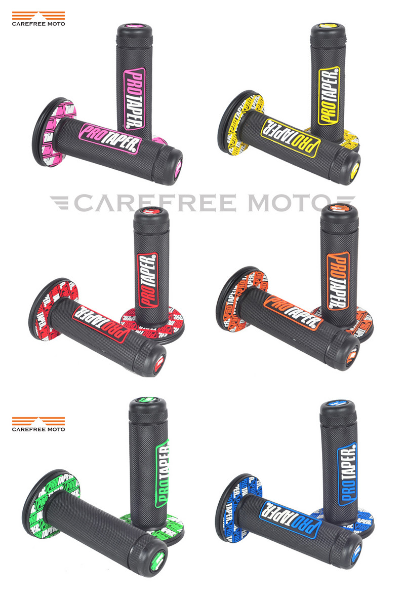 Mâner universal de 7/8" și 1-1/8" pentru mâner pentru motocicletă Mânerele pentru mâner pentru motocross Mânerele pentru ghidon din cauciuc pentru 50cc 70cc 110cc 125cc