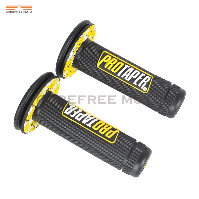 Mâner universal de 7/8" și 1-1/8" pentru mâner pentru motocicletă Mânerele pentru mâner pentru motocross Mânerele pentru ghidon din cauciuc pentru 50cc 70cc 110cc 125cc