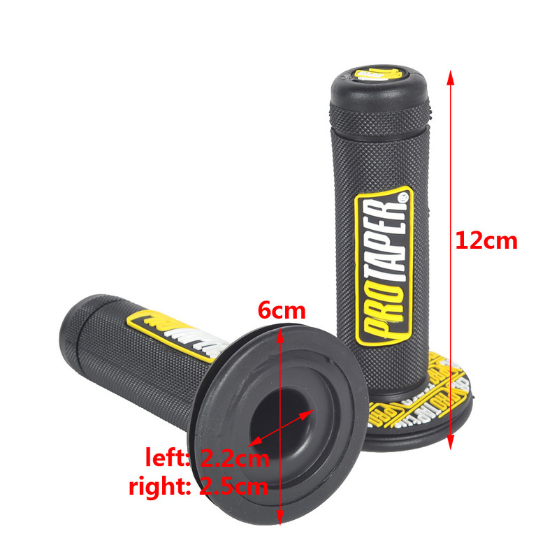 Mâner universal de 7/8" și 1-1/8" pentru mâner pentru motocicletă Mânerele pentru mâner pentru motocross Mânerele pentru ghidon din cauciuc pentru 50cc 70cc 110cc 125cc