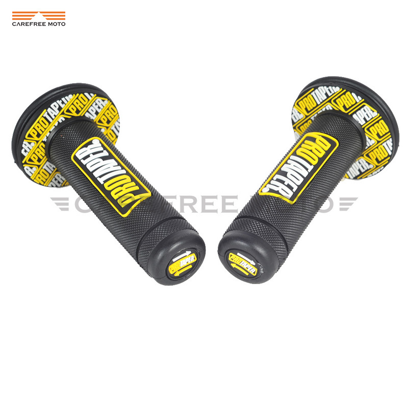 Mâner universal de 7/8" și 1-1/8" pentru mâner pentru motocicletă Mânerele pentru mâner pentru motocross Mânerele pentru ghidon din cauciuc pentru 50cc 70cc 110cc 125cc