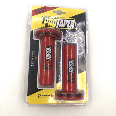 Mâner Grip Pro taper Motocicletă de înaltă calitate Protaper Dirt Pit Bike Motocross 7/8" Ghidon Gel cauciuc Mânere Frână Mâini