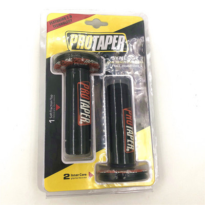 Mâner Grip Pro taper Motocicletă de înaltă calitate Protaper Dirt Pit Bike Motocross 7/8" Ghidon Gel cauciuc Mânere Frână Mâini