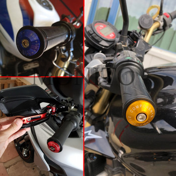 2022 Гореща ръкохватка за мотоциклет Крайна тежест Капачка за ръкохватки на кормилото Антивибрационен щепсел Silder за Yamaha Kawasaki honda Dirt Bike