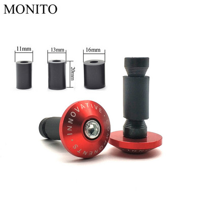 2022 fierbinte mâner pentru motocicletă Capăt de bară Greutate mânere de ghidon Capac Anti-vibrații Silder Plug pentru Yamaha Kawasaki honda Dirt Bike