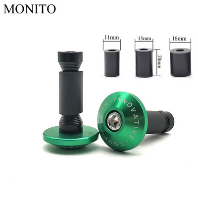 2022 fierbinte mâner pentru motocicletă Capăt de bară Greutate mânere de ghidon Capac Anti-vibrații Silder Plug pentru Yamaha Kawasaki honda Dirt Bike