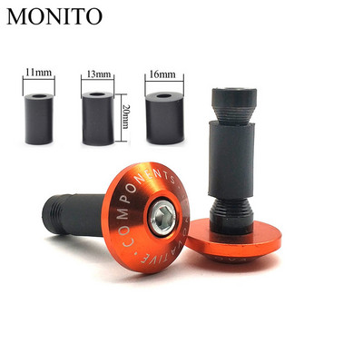 2022 fierbinte mâner pentru motocicletă Capăt de bară Greutate mânere de ghidon Capac Anti-vibrații Silder Plug pentru Yamaha Kawasaki honda Dirt Bike