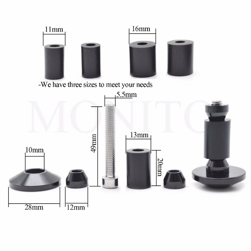 2022 fierbinte mâner pentru motocicletă Capăt de bară Greutate mânere de ghidon Capac Anti-vibrații Silder Plug pentru Yamaha Kawasaki honda Dirt Bike