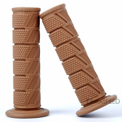 Mâner universal de 7/8 "22mm pentru motocicletă Mâner de accelerație din cauciuc antiderapant pentru motocicletă Motocross Off Road E-Bike Scooter