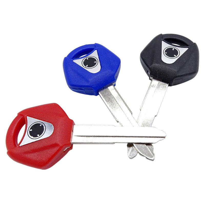 1 tk 43 mm sobib YAMAHA YZF XJR1300 FJR1300 MT09 MT07 XJ6 TMax FZ6 FZ8 R3 R1 R6 mootorratta lõikamata tera tühja võtme embrüo jaoks