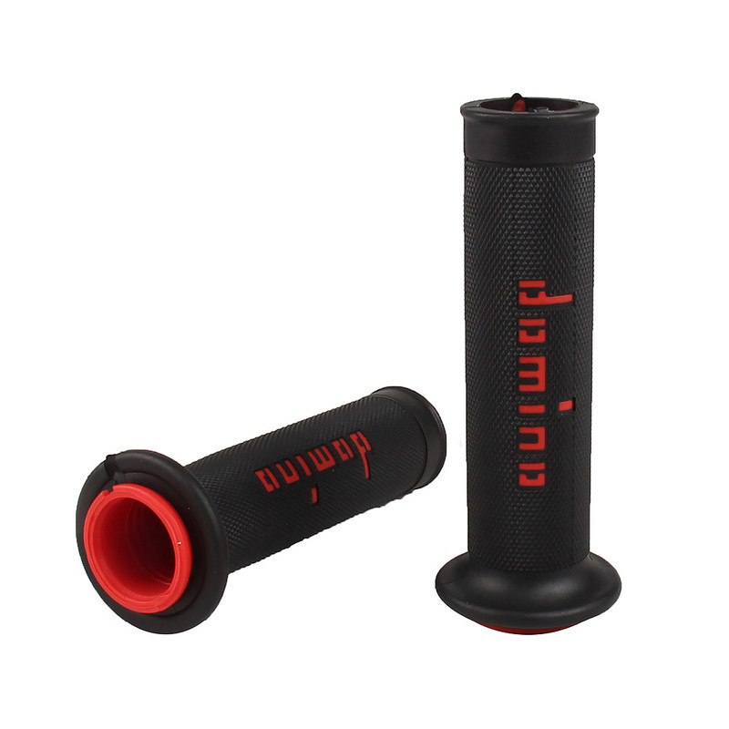 Ръкохватка за мотоциклет Дръжка за кормило Domino ATV Dirt Pit Bike Racing Motocross 7/8 "22 24MM Гелова гумена спирачка Универсални ръкохватки