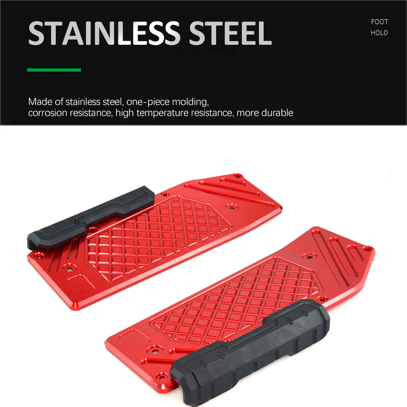 MKLIGHTECH skirtas HONDA ADV350 ADV 350 motociklų priedai Kojų atrama Pėdų pagalvėlės Pedalo plokštės pedalo trinkelės Nauja 2022-2023 m.