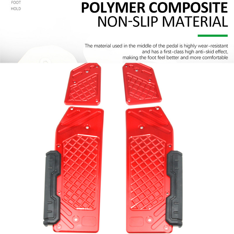 MKLIGHTECH skirtas HONDA ADV350 ADV 350 motociklų priedai Kojų atrama Pėdų pagalvėlės Pedalo plokštės pedalo trinkelės Nauja 2022-2023 m.