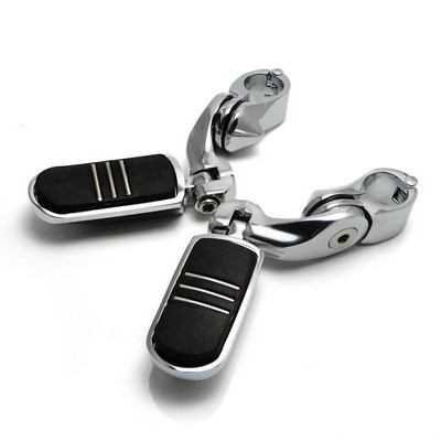 Suport universal pentru picioare pentru motociclete pentru autostradă pentru protecția motorului suport pentru picioare pentru Harley Honda Kawasaki Suzuki 1 1/4" 32mm cromat negru