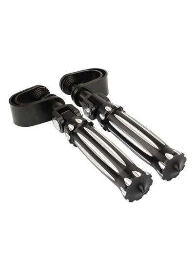 25mm-32mm Suporturi de picior pentru autostradă pentru motociclete, reglabile pentru protecția motorului, suport pentru suport pentru picioare pentru bară de accident pentru Harley Sportster Softail Dyna