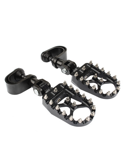 25mm-32mm Suporturi de picior pentru autostradă pentru motociclete, reglabile pentru protecția motorului, suport pentru suport pentru picioare pentru bară de accident pentru Harley Sportster Softail Dyna